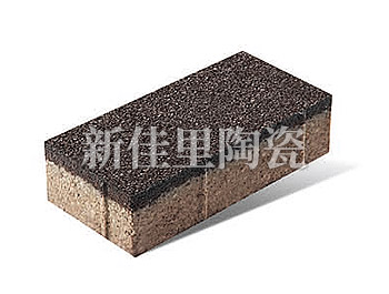 寧夏100*200mm 陶瓷透水磚 深灰